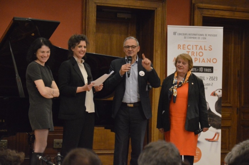 Nathalie Perrin-Gilbert, J. CHaine, P. Teboul, V. Deschamps - CIMCL 2023 - CrÃ©dit photo Lucie Colas-Luciani